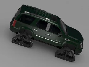 cadillac escalade crawler 3D Model