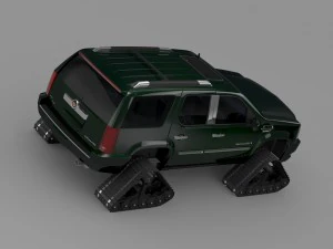 cadillac escalade crawler 3D Model