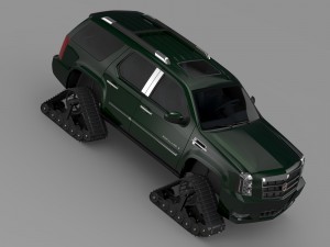 cadillac escalade crawler 3D 模型