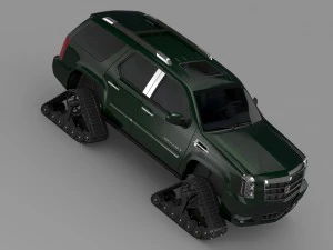 cadillac escalade crawler 3D Model