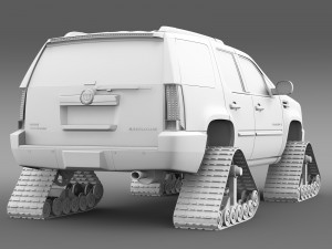 cadillac escalade crawler 3D 模型