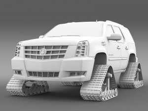 cadillac escalade crawler 3D 模型