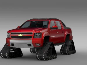 chevrolet avalanche z71 crawler 3D Model
