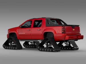 chevrolet avalanche z71 crawler 3D 모델