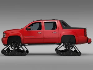 chevrolet avalanche z71 crawler 3D Model