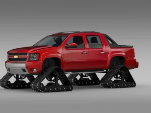 chevrolet avalanche z71 crawler 3D Model