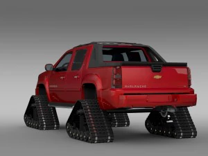 chevrolet avalanche z71 crawler 3D Model