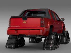 chevrolet avalanche z71 crawler 3D Model