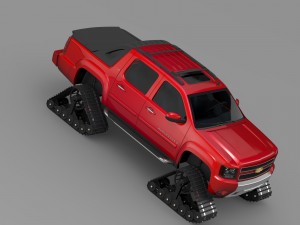 chevrolet avalanche z71 crawler 3D 모델