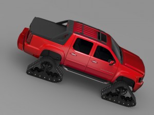 chevrolet avalanche z71 crawler 3D 모델