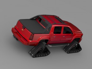 chevrolet avalanche z71 crawler 3D 모델