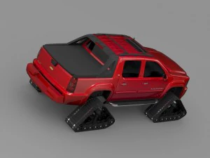 chevrolet avalanche z71 crawler 3D Model