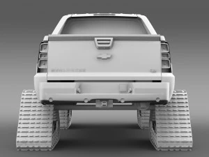 chevrolet avalanche z71 crawler 3D Model