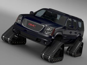 GMC Yukon XL Crawler 3D Modell