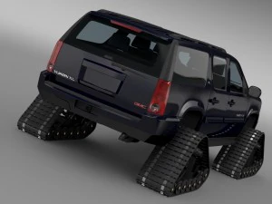 gmc yukon xl crawler 3D Model