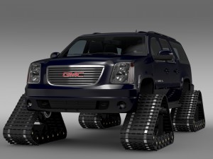 gmc yukon xl crawler Model 3D