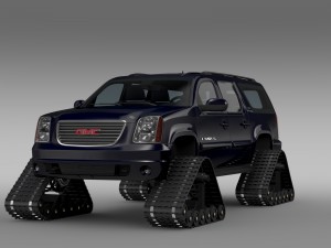 gmc yukon xl crawler Model 3D
