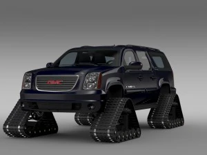 gmc yukon xl crawler 3D Model