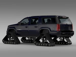 gmc yukon xl crawler 3D Model