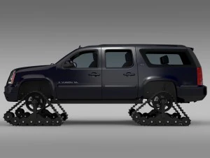 gmc yukon xl crawler 3D Model