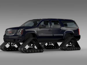 gmc yukon xl crawler 3D Model