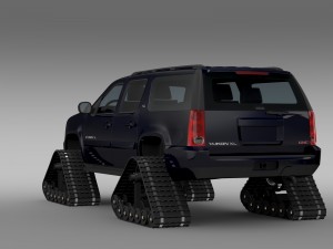 gmc yukon xl crawler Model 3D