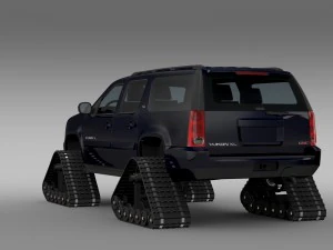 gmc yukon xl crawler 3D Model