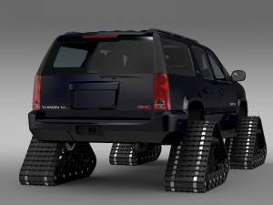 gmc yukon xl crawler Model 3D