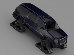 gmc yukon xl crawler Model 3D