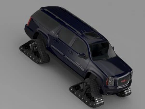 gmc yukon xl crawler 3D Model