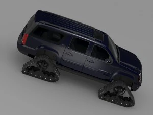 gmc yukon xl crawler 3D Model