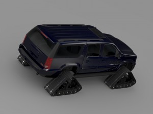 gmc yukon xl crawler Model 3D