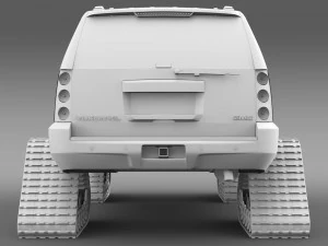 gmc yukon xl crawler 3D Model