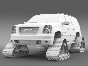 gmc yukon xl crawler 3D Model