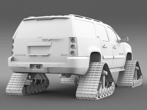 gmc yukon xl crawler 3D Model