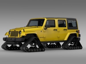 jeep wrangler unlimited x1 crawler 2016 Model 3D