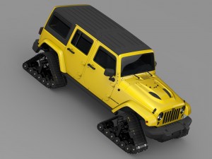 jeep wrangler unlimited x1 crawler 2016 Model 3D