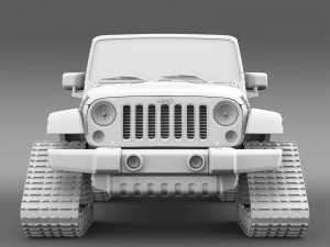 jeep wrangler unlimited x1 crawler 2016 Model 3D