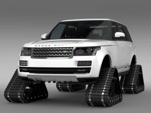 range rover supercharged l405 crawler 2016 3D Model