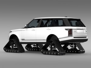 range rover supercharged l405 crawler 2016 3D Модель