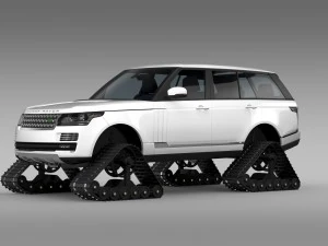range rover supercharged l405 crawler 2016 3D Model
