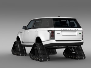 range rover supercharged l405 crawler 2016 3D Модель