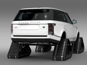 range rover supercharged l405 crawler 2016 3D Model