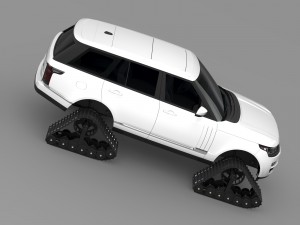 range rover supercharged l405 crawler 2016 3D Модель