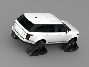 range rover supercharged l405 crawler 2016 3D Модель