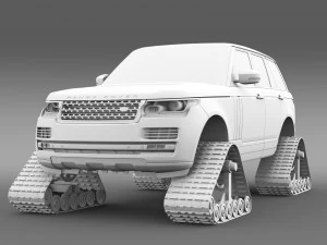 range rover supercharged l405 crawler 2016 3D Model