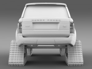 range rover supercharged l405 crawler 2016 3D Модель