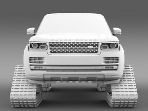 range rover supercharged l405 crawler 2016 3D Модель