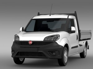 fiat doblo work up 263 2016 Modello 3D