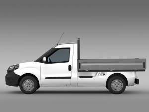 fiat doblo work up 263 2016 Modello 3D